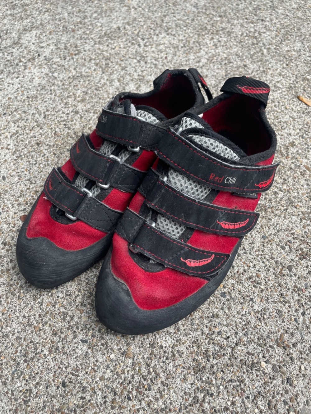 Red Chili Spirit VCR US Size 5.5 Womens Kids Climbing Shoes UK 4.5 EU 37.5